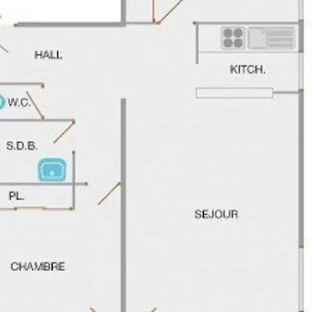 Appt 3 Pieces 6 Pers Avec Cheminee Et Navette Proche - Fr-1-241-47 * 大博尔南